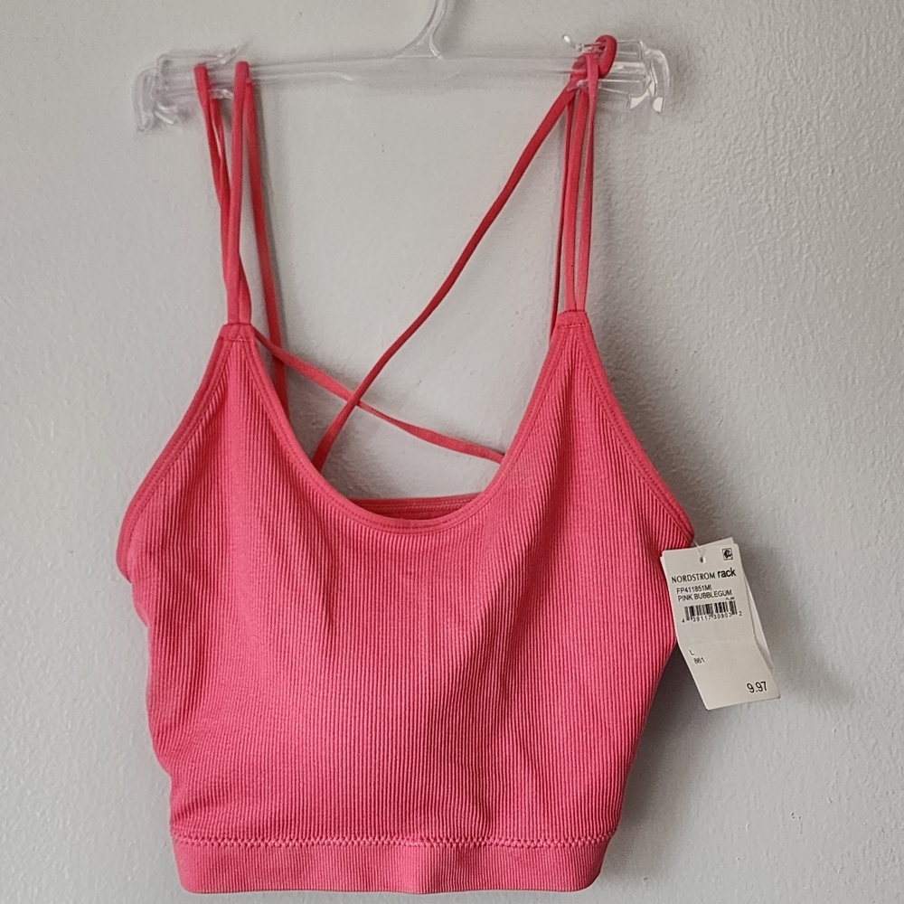 Abound Grey Sleet Heather Crop Top